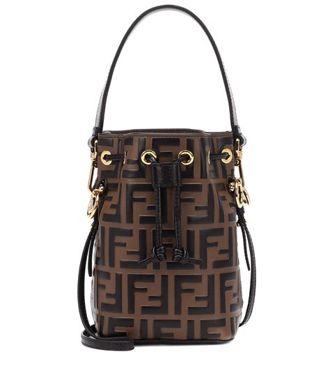 fendi mon tresor leather bucket|Fendi bucket bag price.